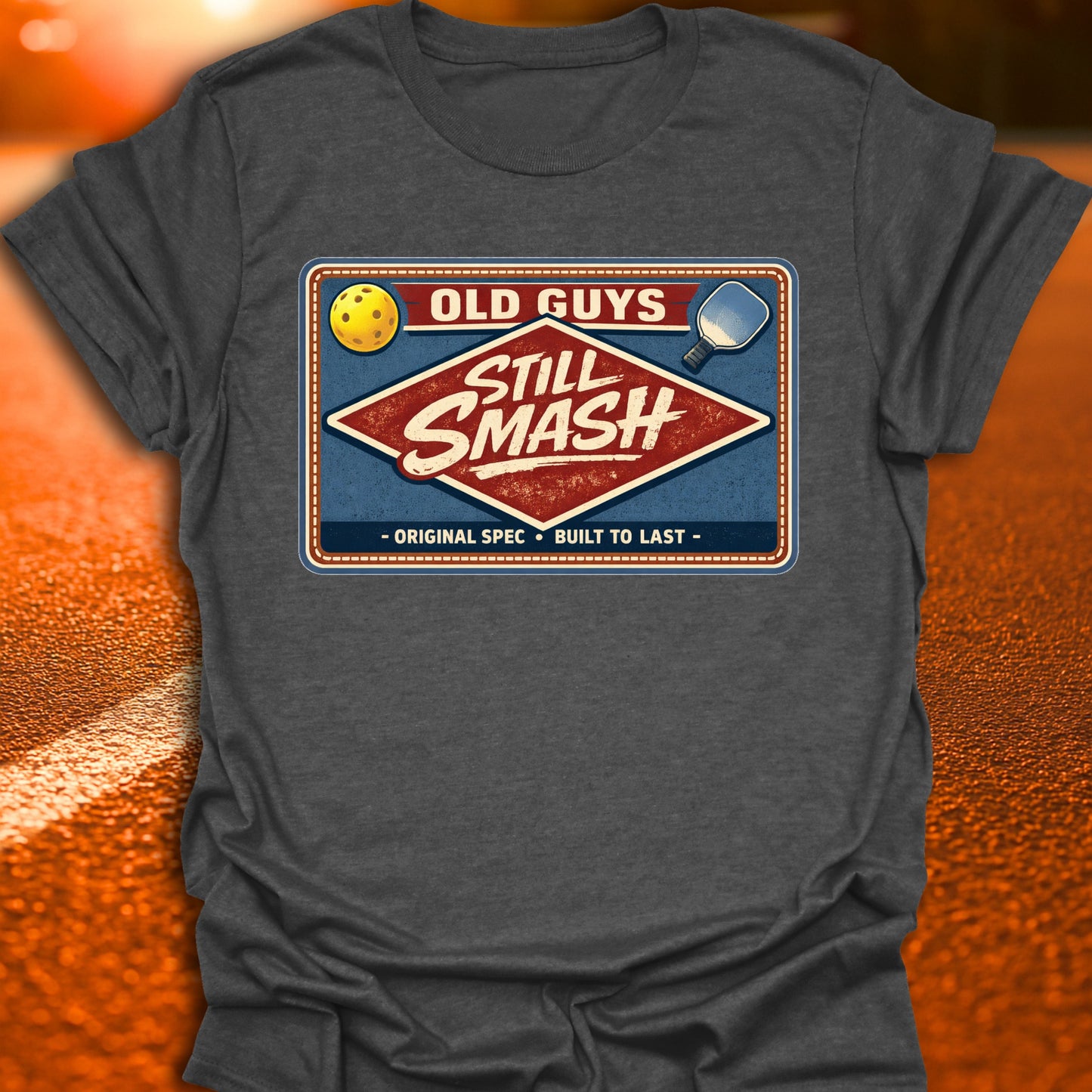 Old Guys Still Smash Pickleball T-Shirt