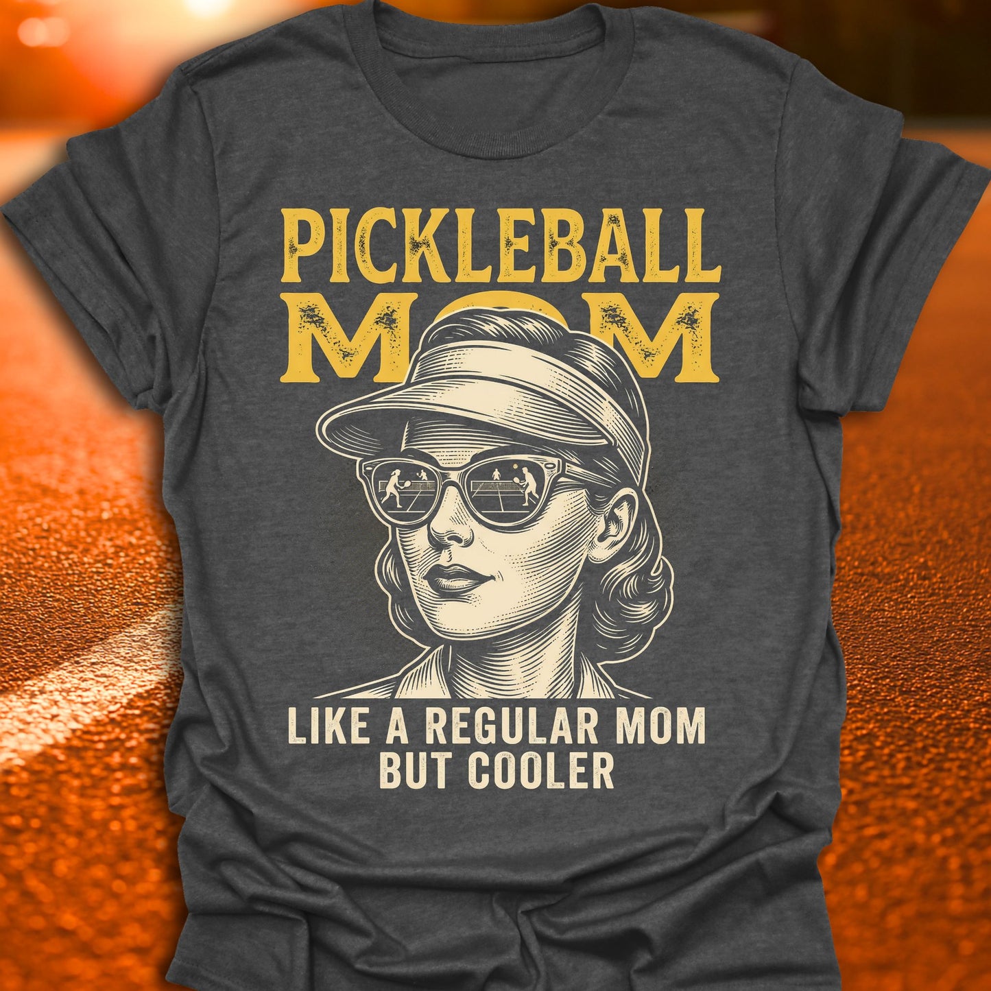 Cool Pickleball Mom T-Shirt