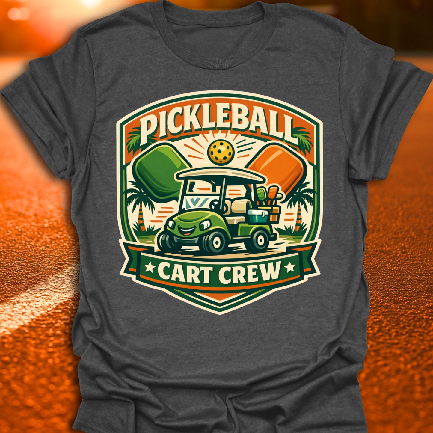 Cart Crew Pickleball T-Shirt