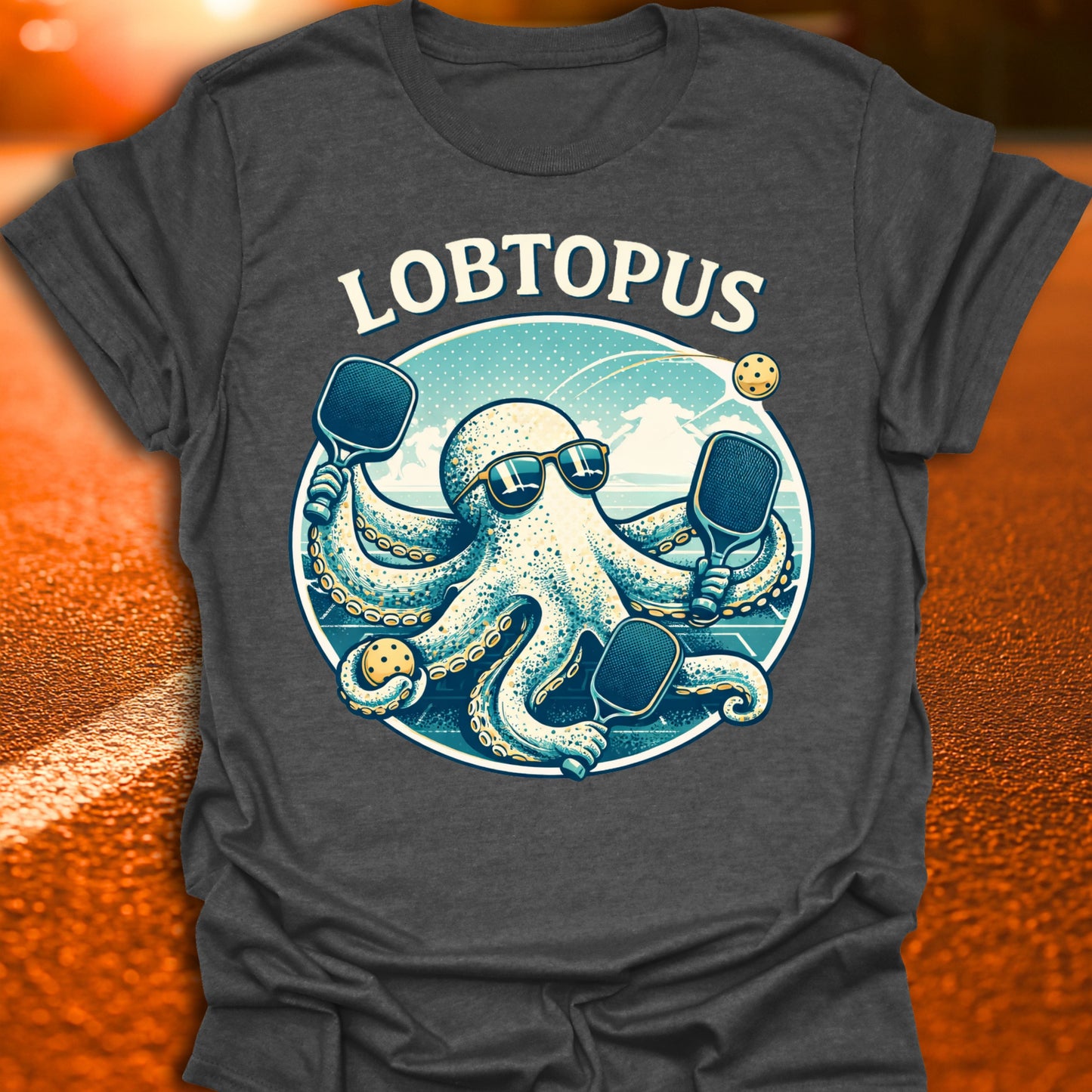Lobtopus Pickleball T-Shirt