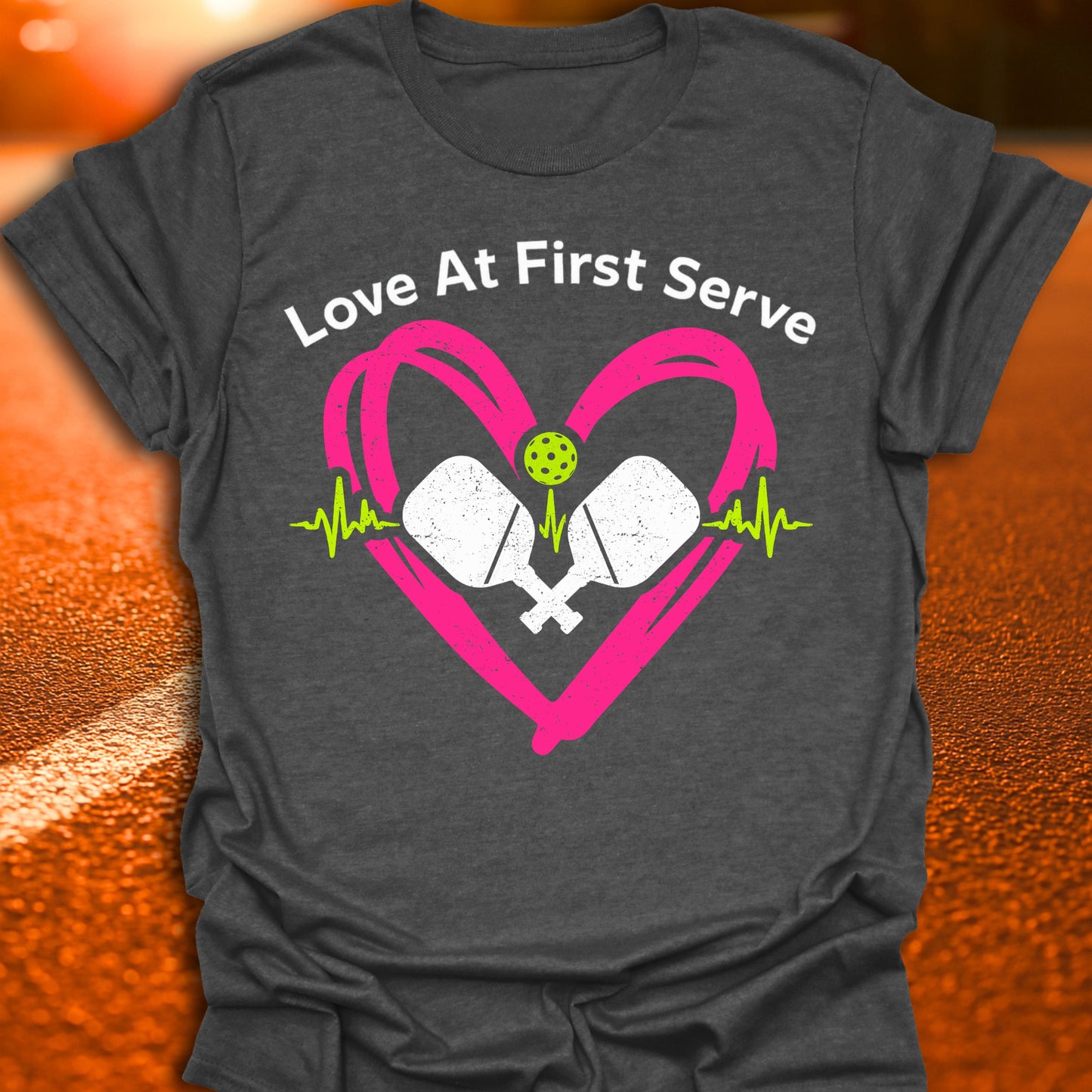 Love At First Serve Pickleball T-Shirt