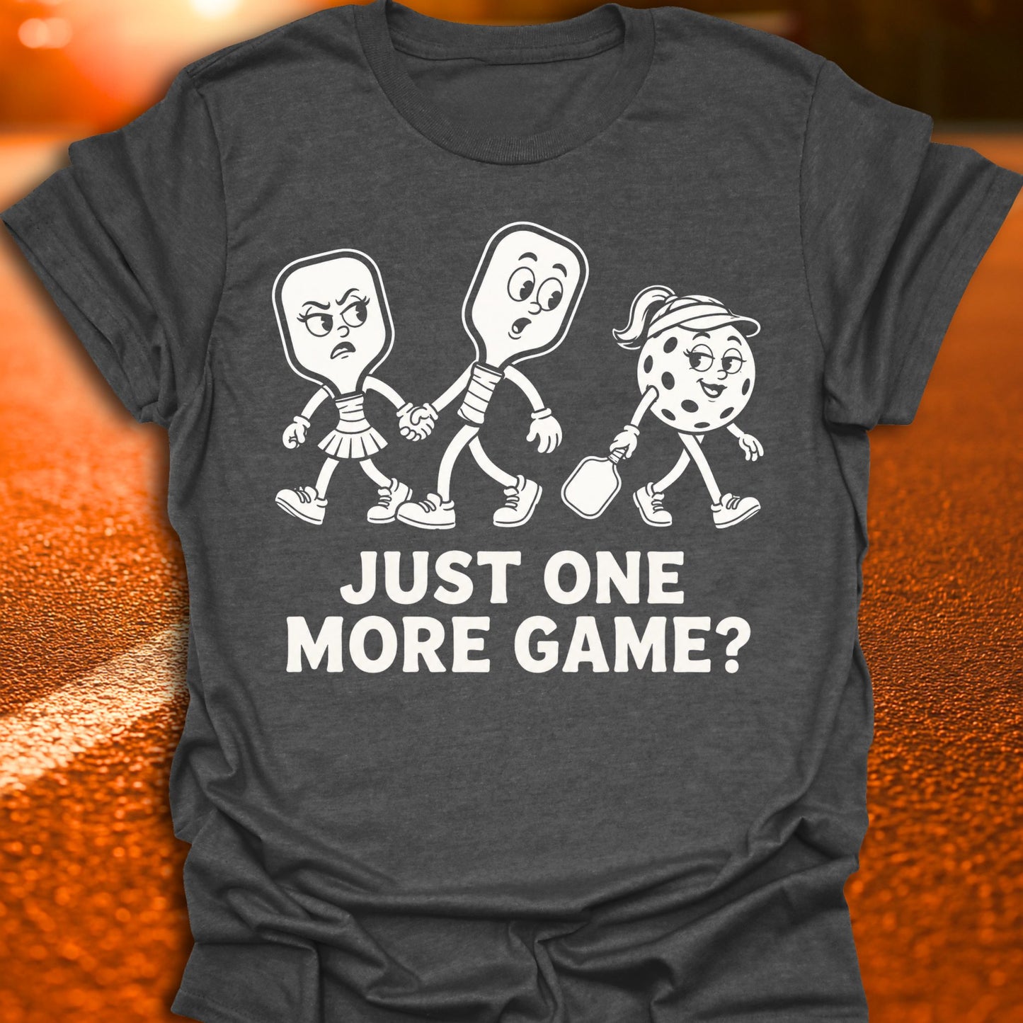 Just One More Game Meme Pickleball T-Shirt