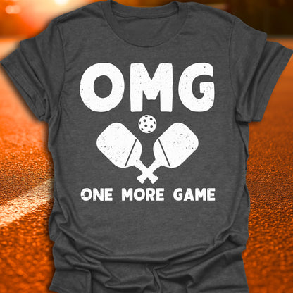 OMG (One More Game) Pickleball T-Shirt