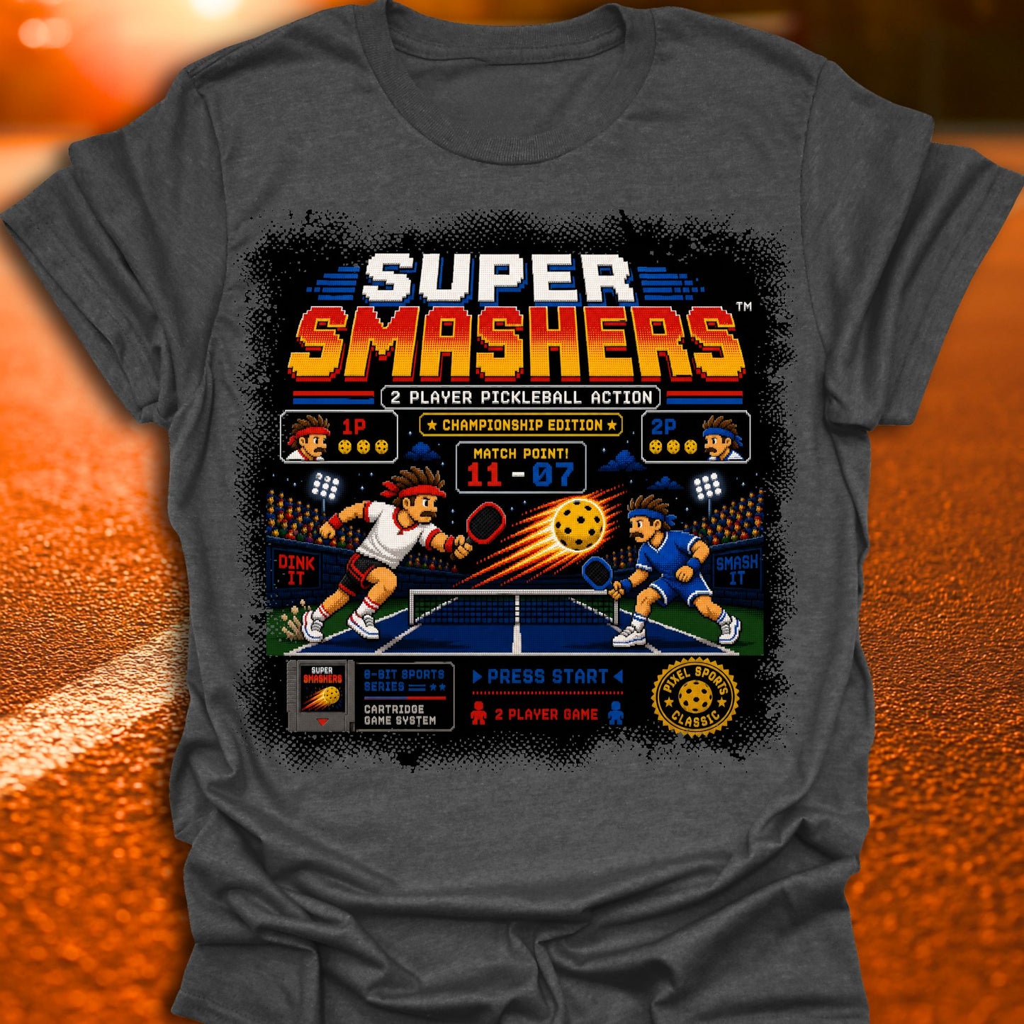 Super Smashers Pickleball T-Shirt