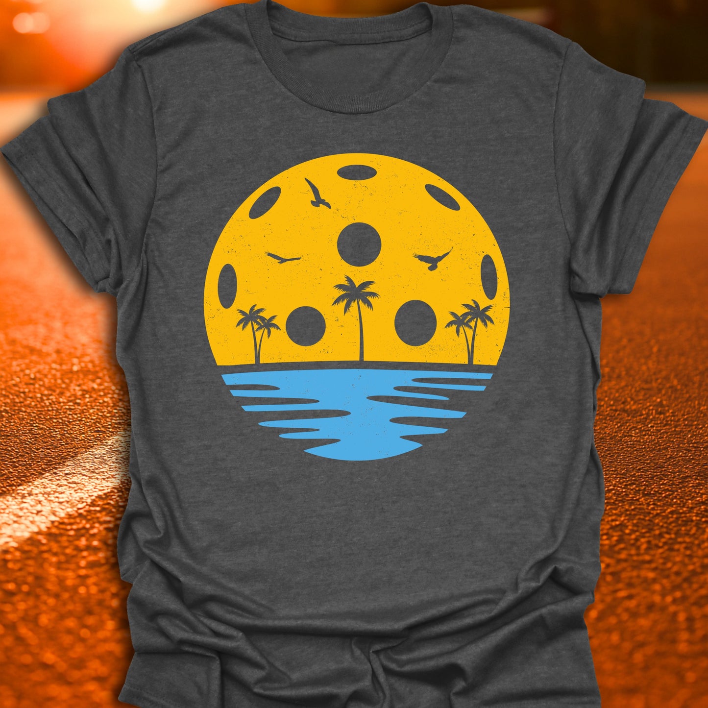 Sunset Pickleball T-Shirt