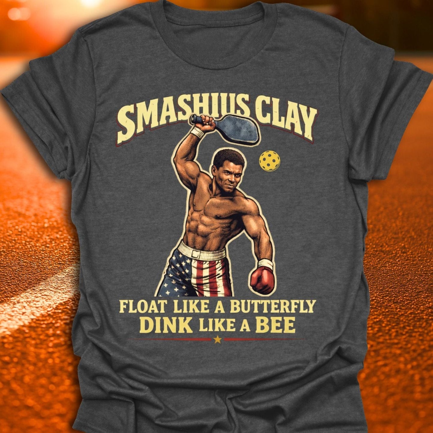 Smashius Clay Pickleball T-Shirt