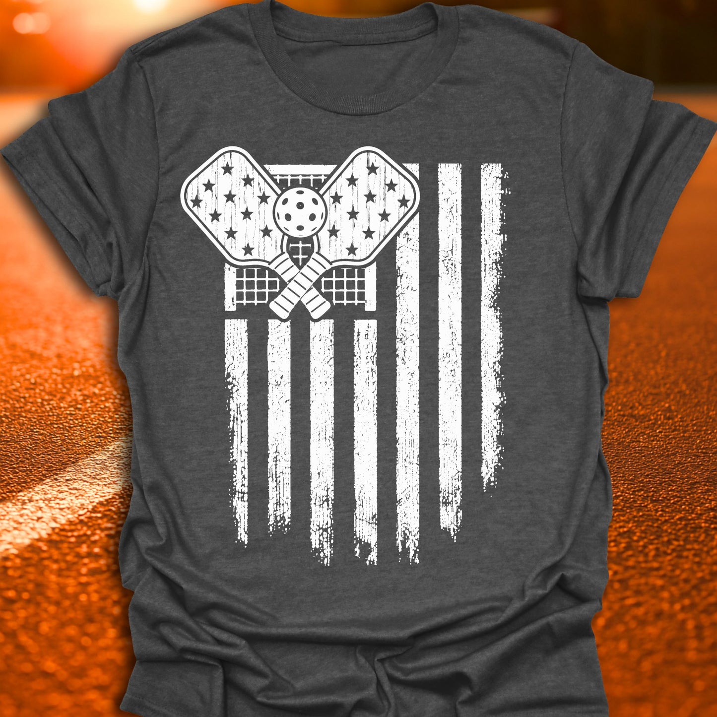 Patriot Pickleball Flag T-Shirt