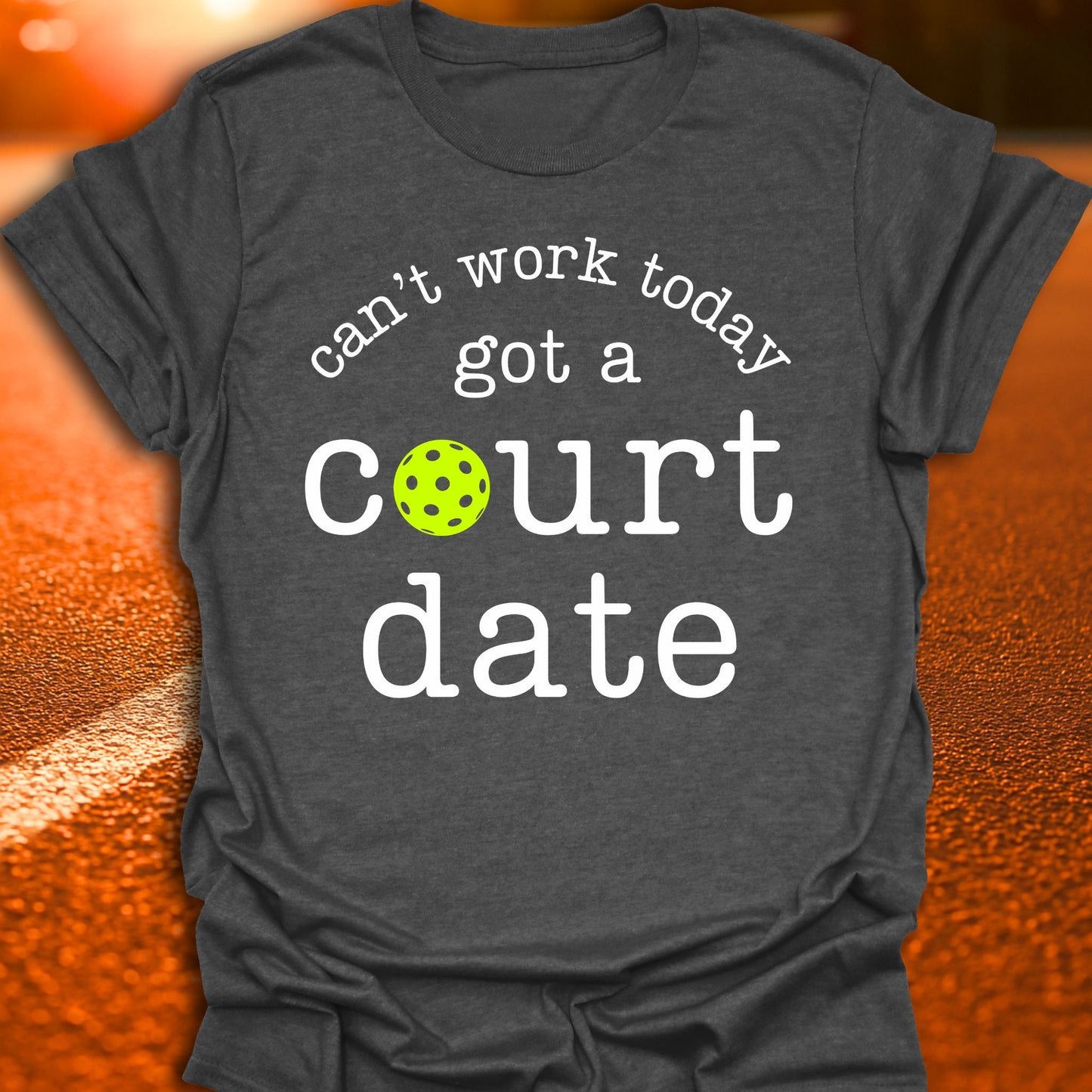 Court Date Pickleball T-Shirt