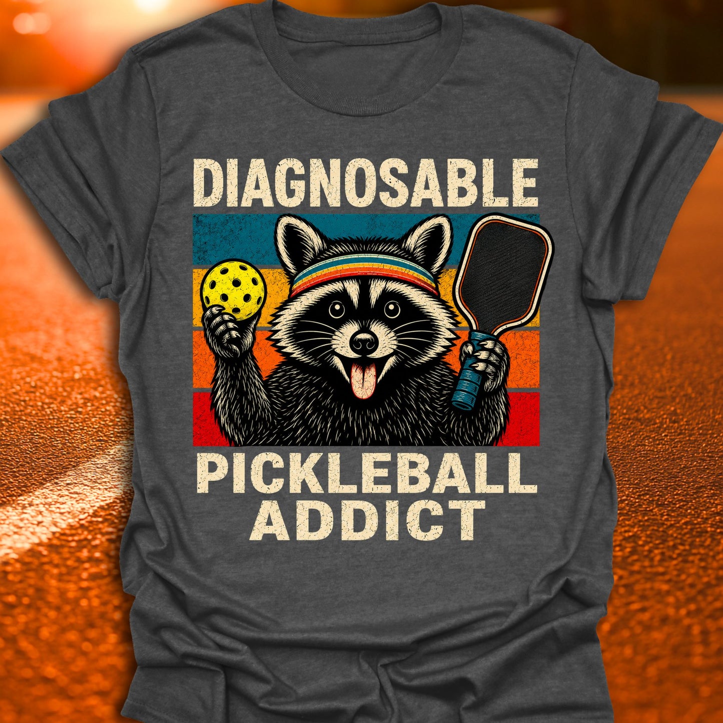 Diagnosable Pickleball Addict T-Shirt
