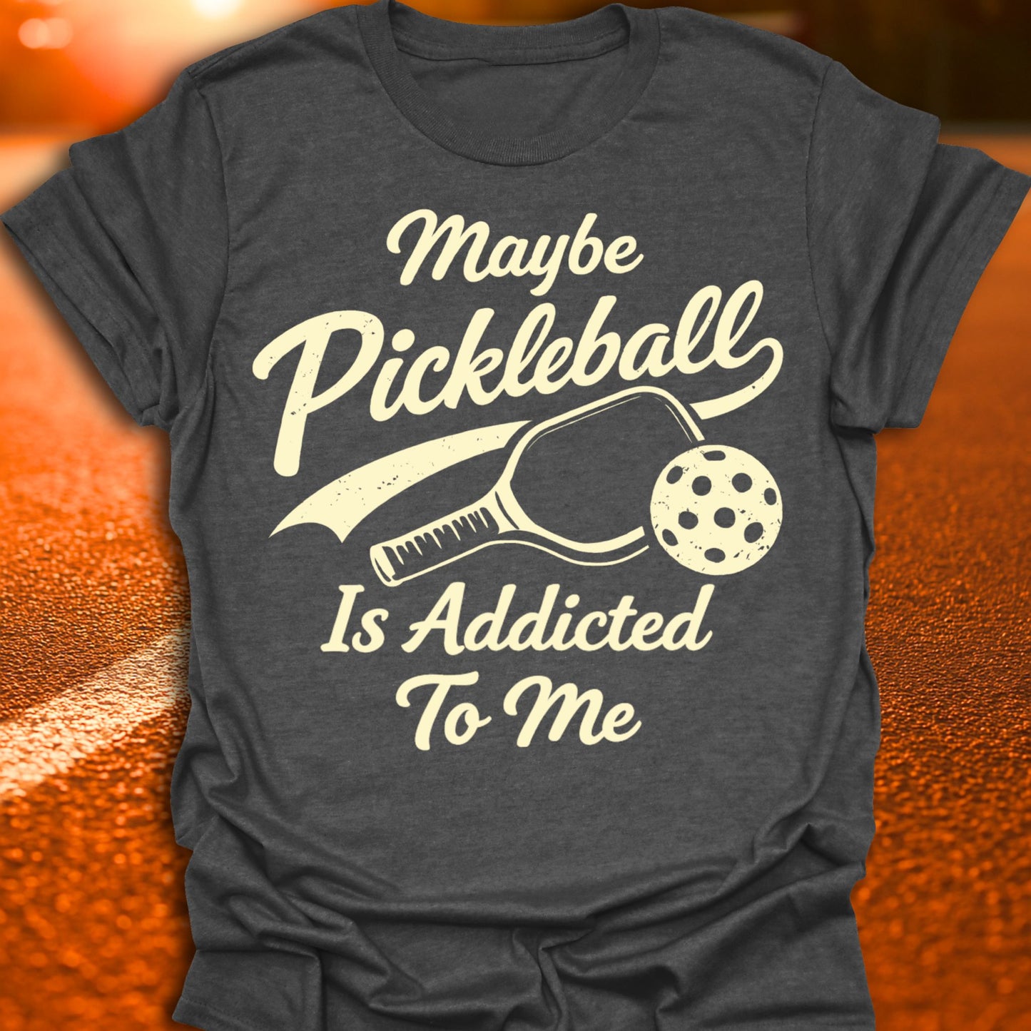 Addicted To Me Vintage Pickleball T-Shirt
