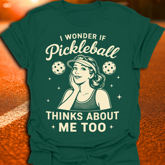 I Wonder... Pickleball T-Shirt