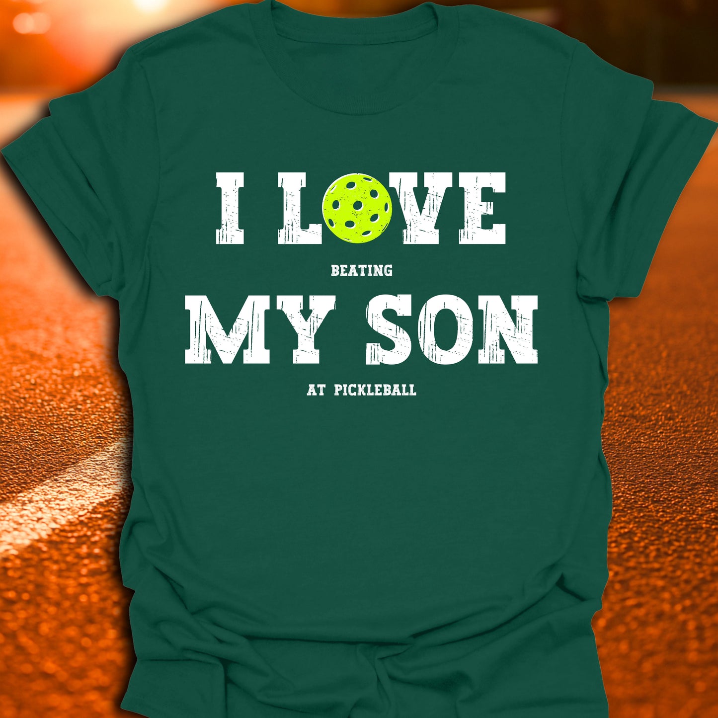 I Love My Son Pickleball T-Shirt