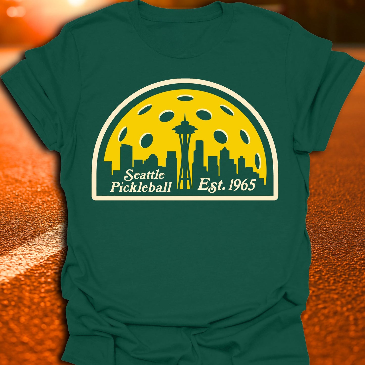 Seattle Throwback Pickleball T-Shirt