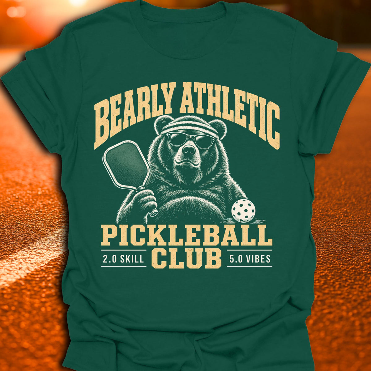 Bearly Athletic Pickleball Club T-Shirt