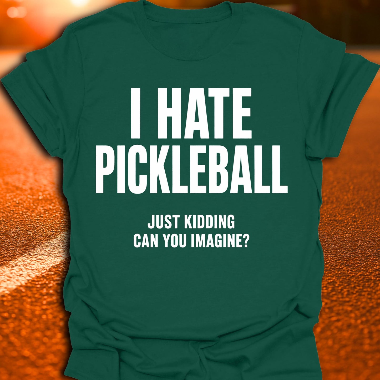 I Hate Pickleball T-Shirt