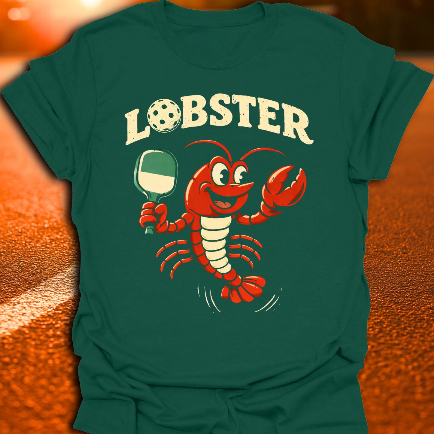 Lobster Pickleball T-Shirt
