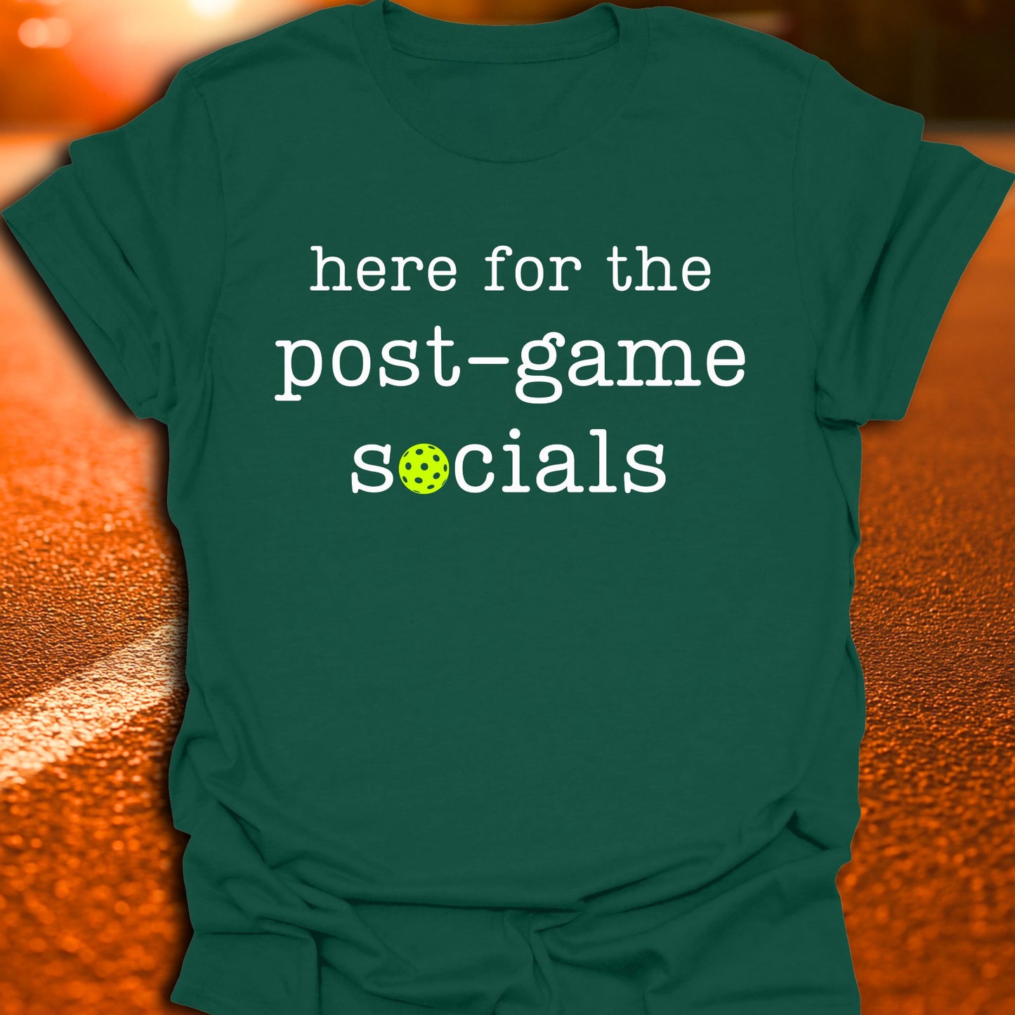 Post-Game Socials Pickleball T-Shirt