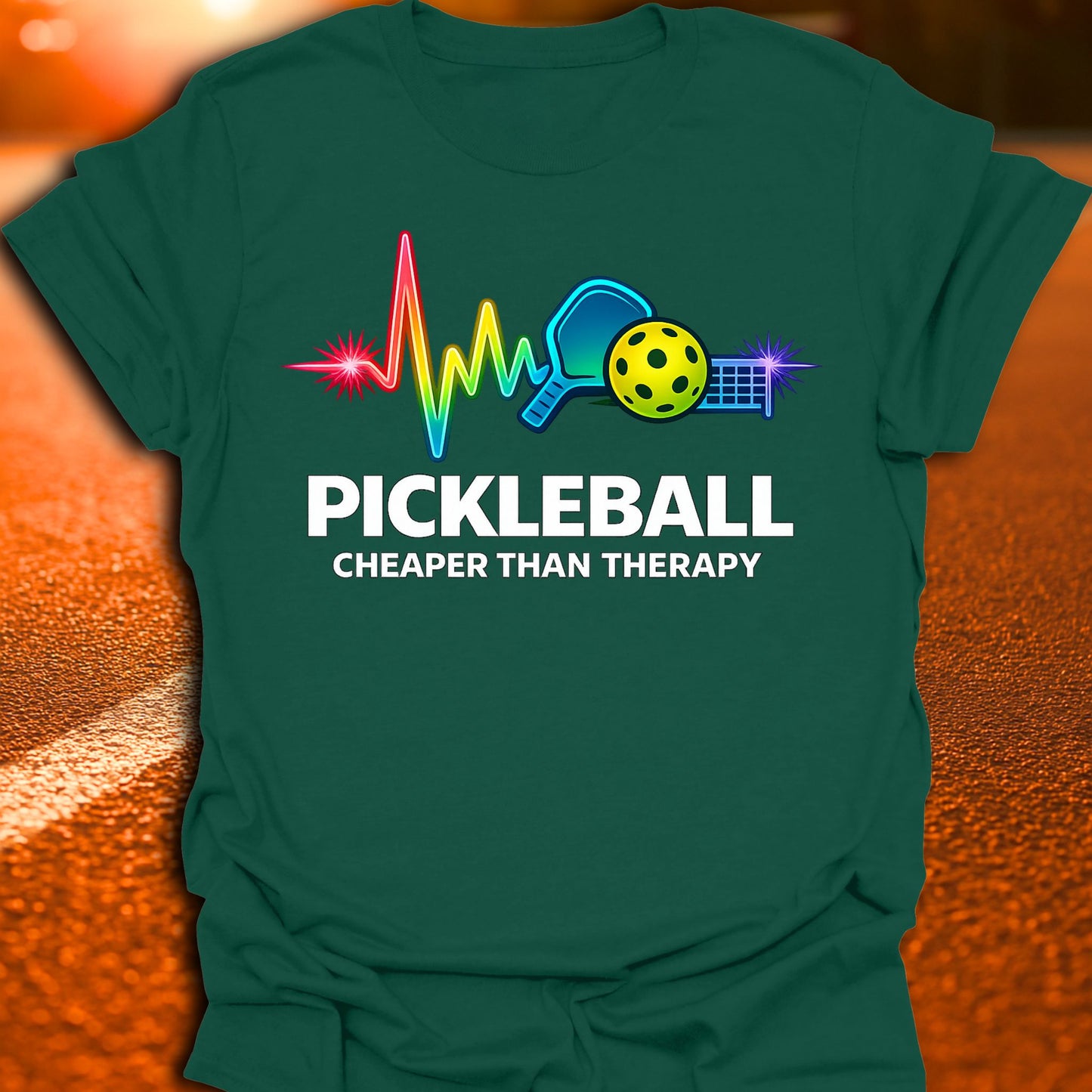 Cheaper Than Therapy Pickleball T-Shirt
