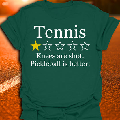 1 Star Tennis Pickleball T-Shirt