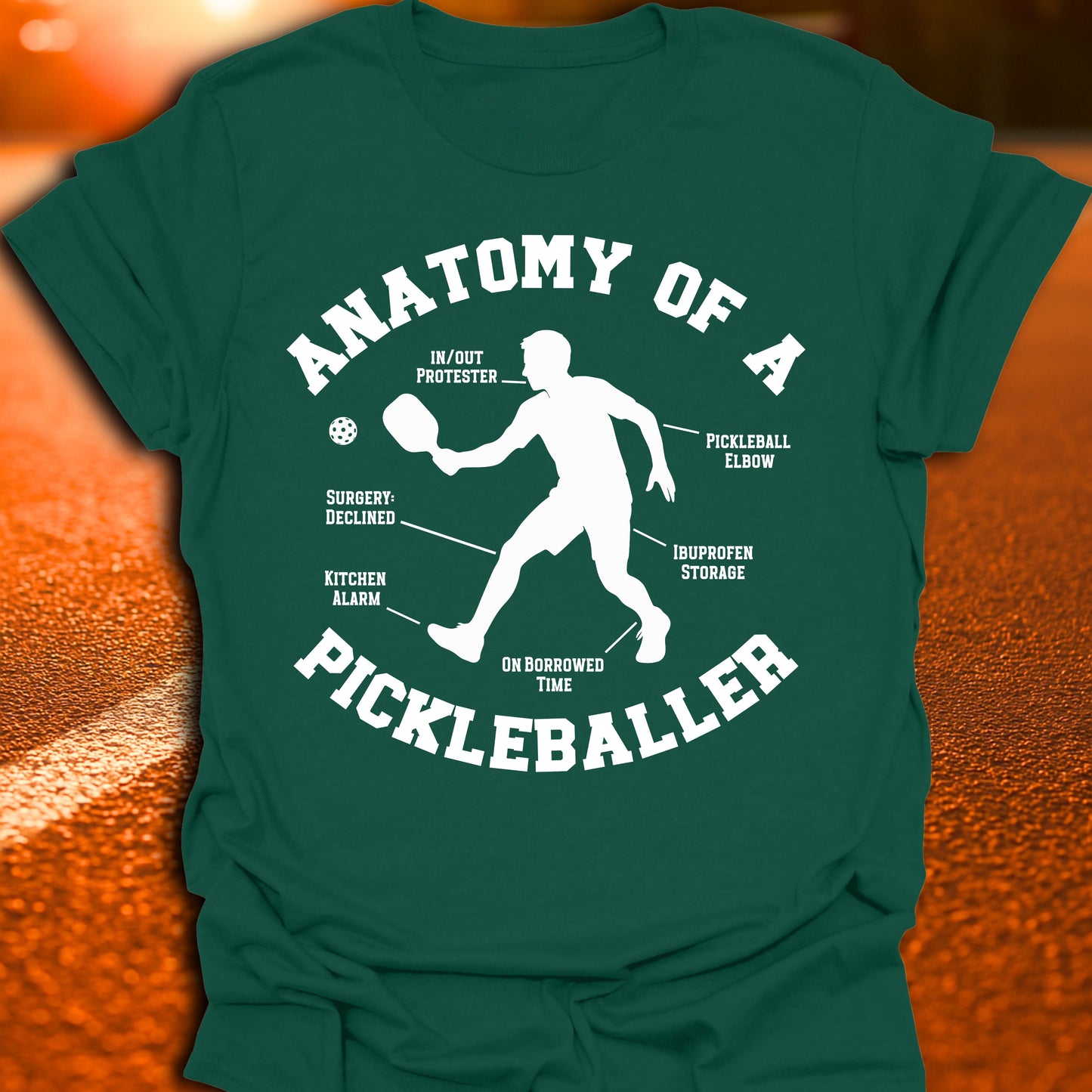 Anatomy Pickleball T-Shirt