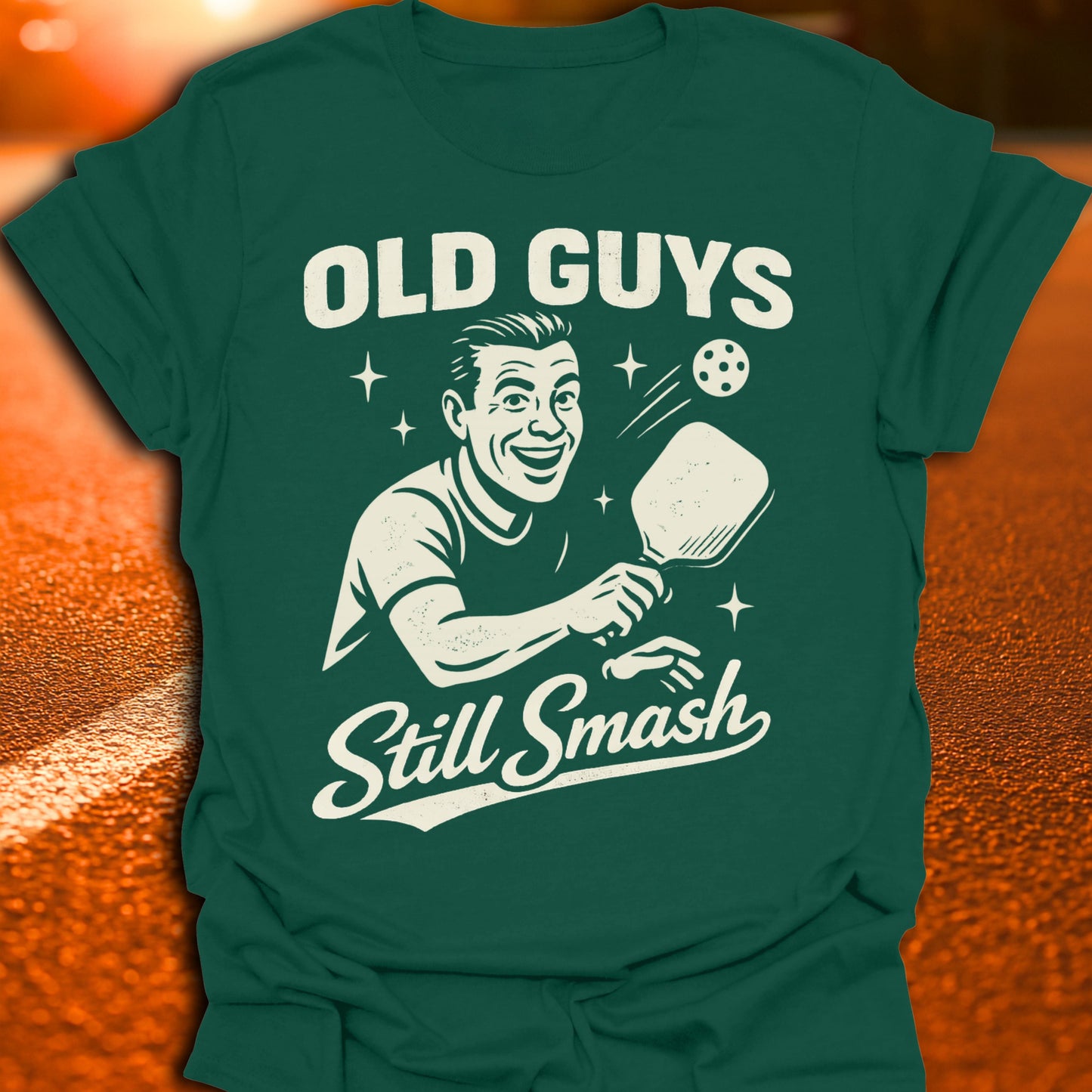 Old Guys Still Smash Pickleball T-Shirt