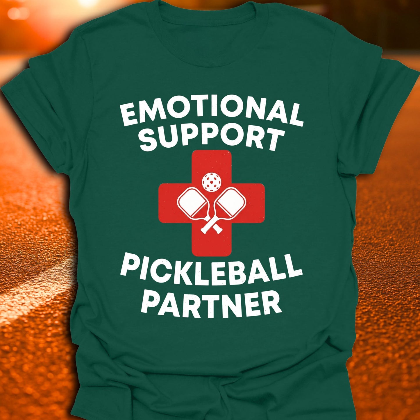 Emotional Support Pickleball Partner T-Shirt