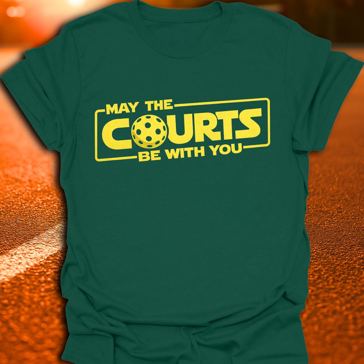 May The Courts Be With You Pickleball T-Shirt