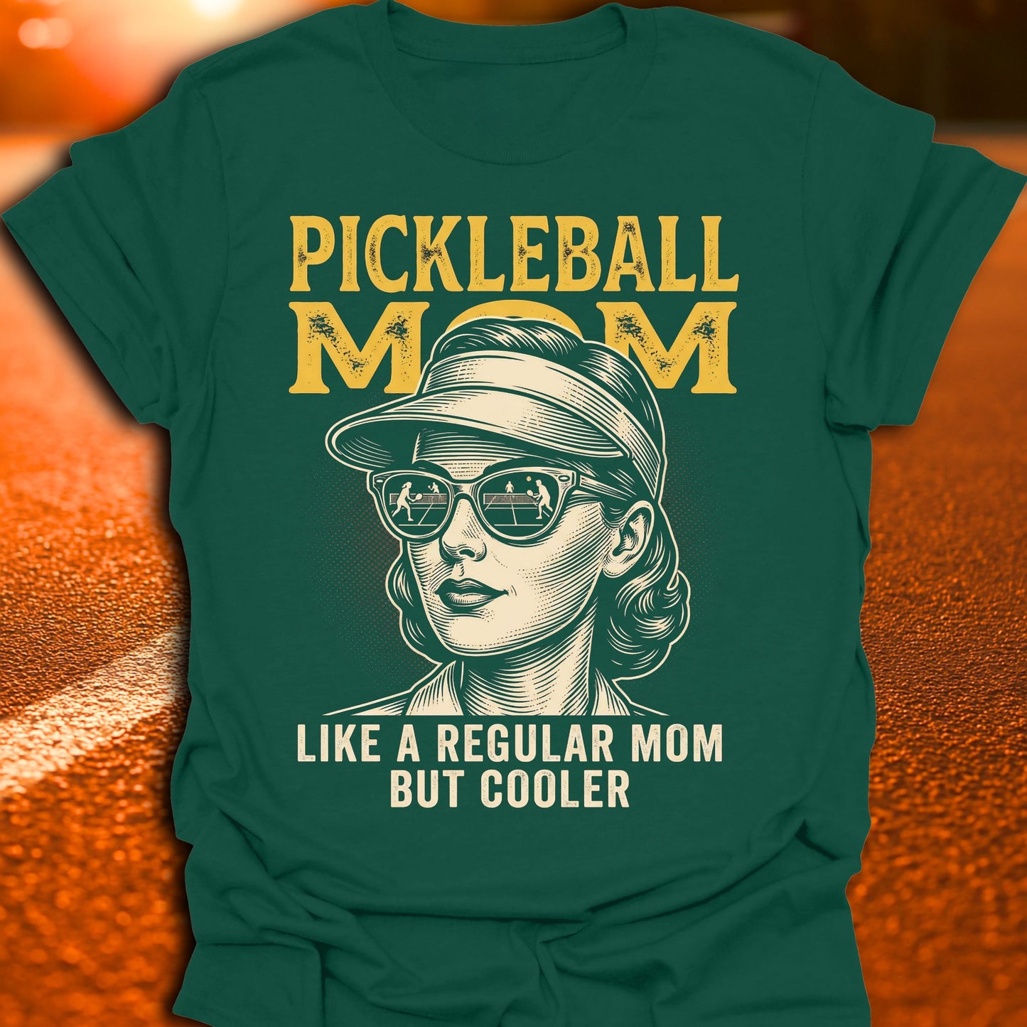 Cool Pickleball Mom T-Shirt