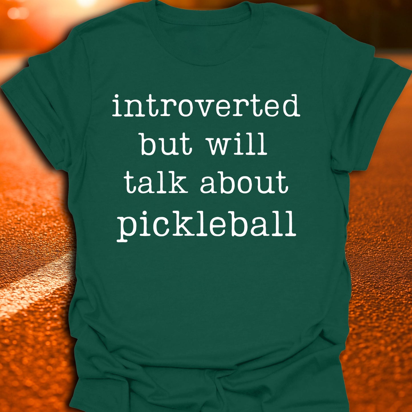 Introverted Pickleball T-Shirt