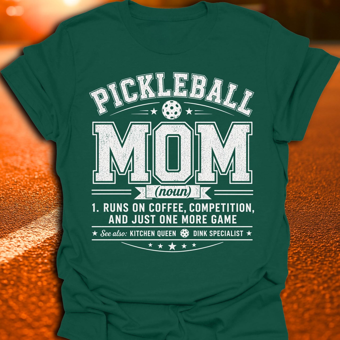 Pickleball Mom Definition T-Shirt