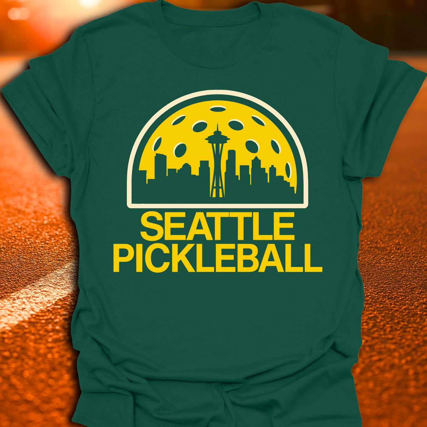 Seattle Throwback Pickleball T-Shirt