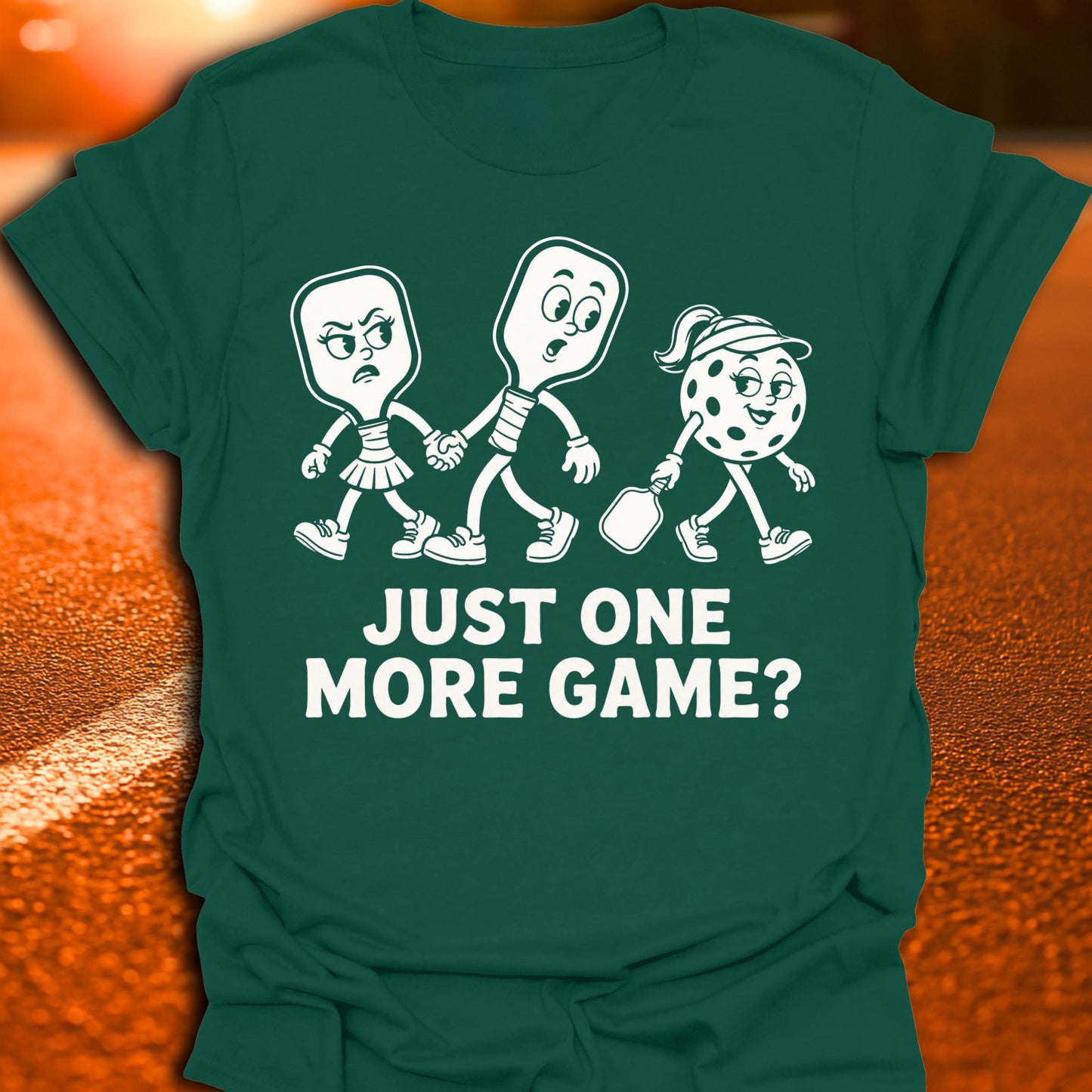 Just One More Game Meme Pickleball T-Shirt