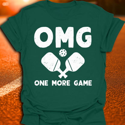 OMG (One More Game) Pickleball T-Shirt