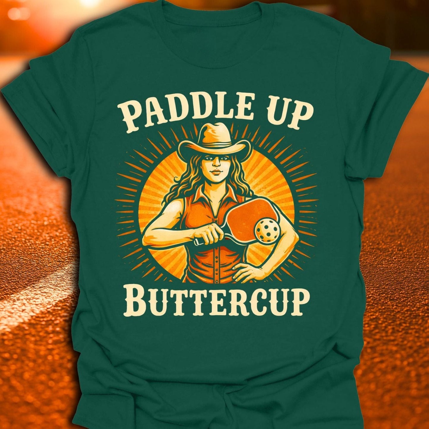 Paddle Up Buttercup Pickleball T-Shirt