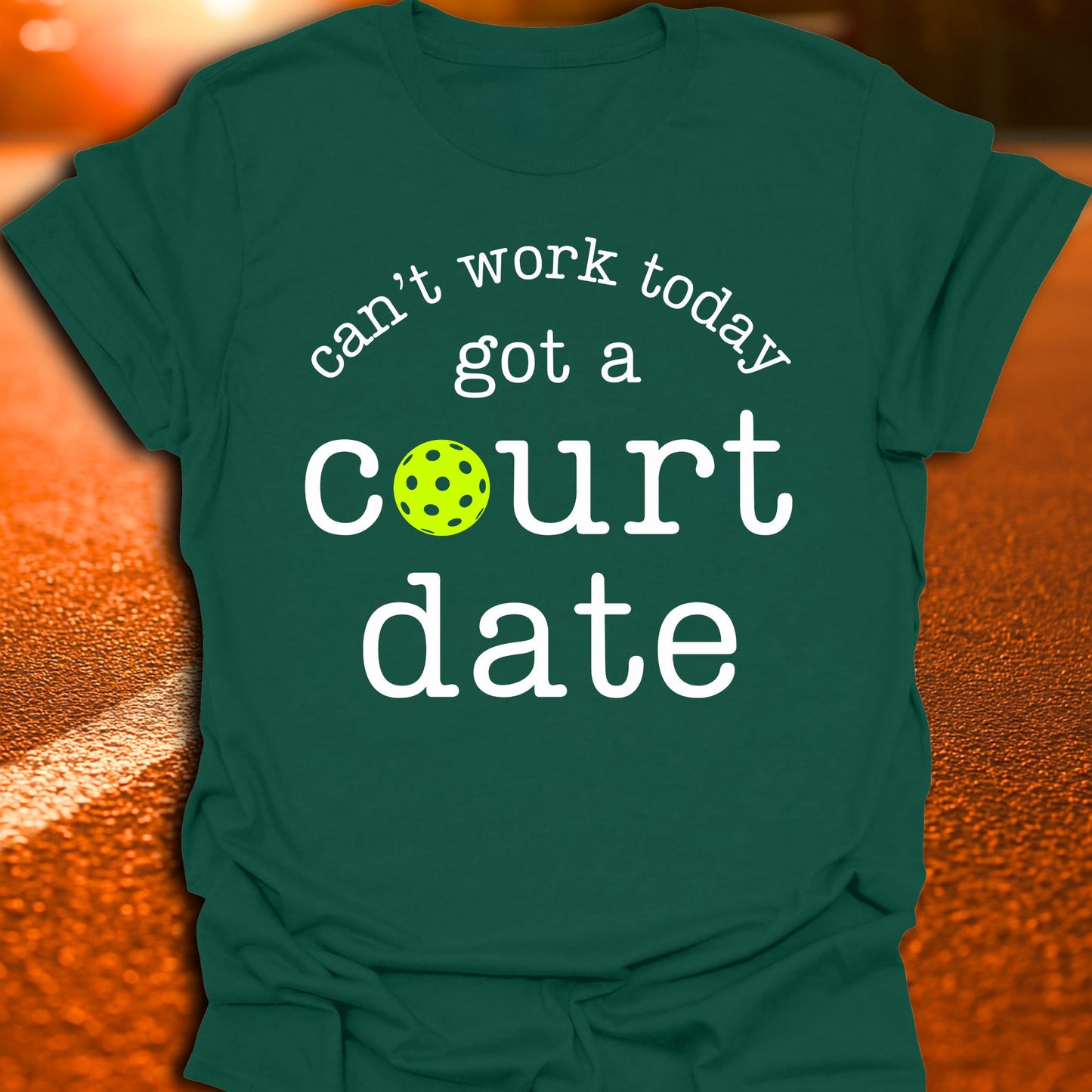 Court Date Pickleball T-Shirt