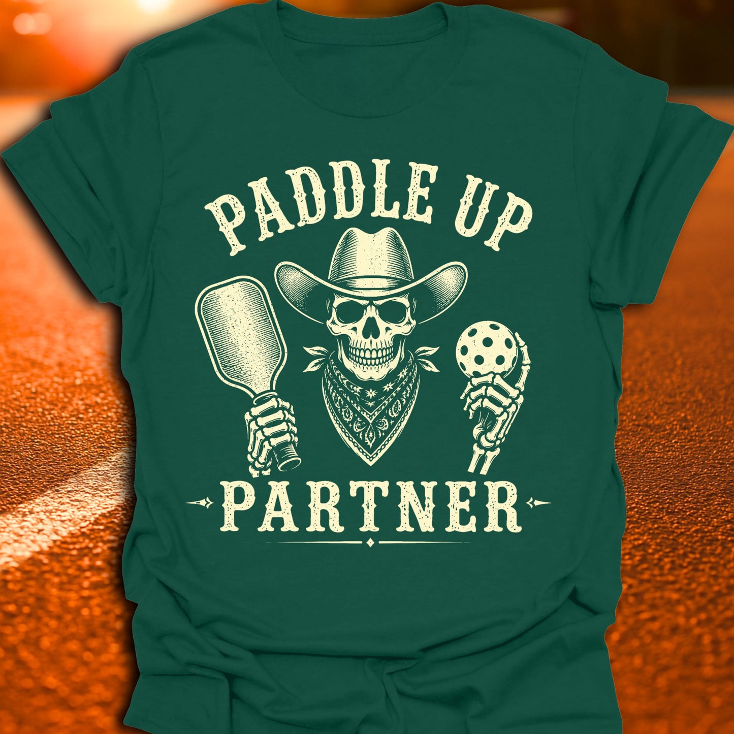 Paddle Up Partner Pickleball T-Shirt