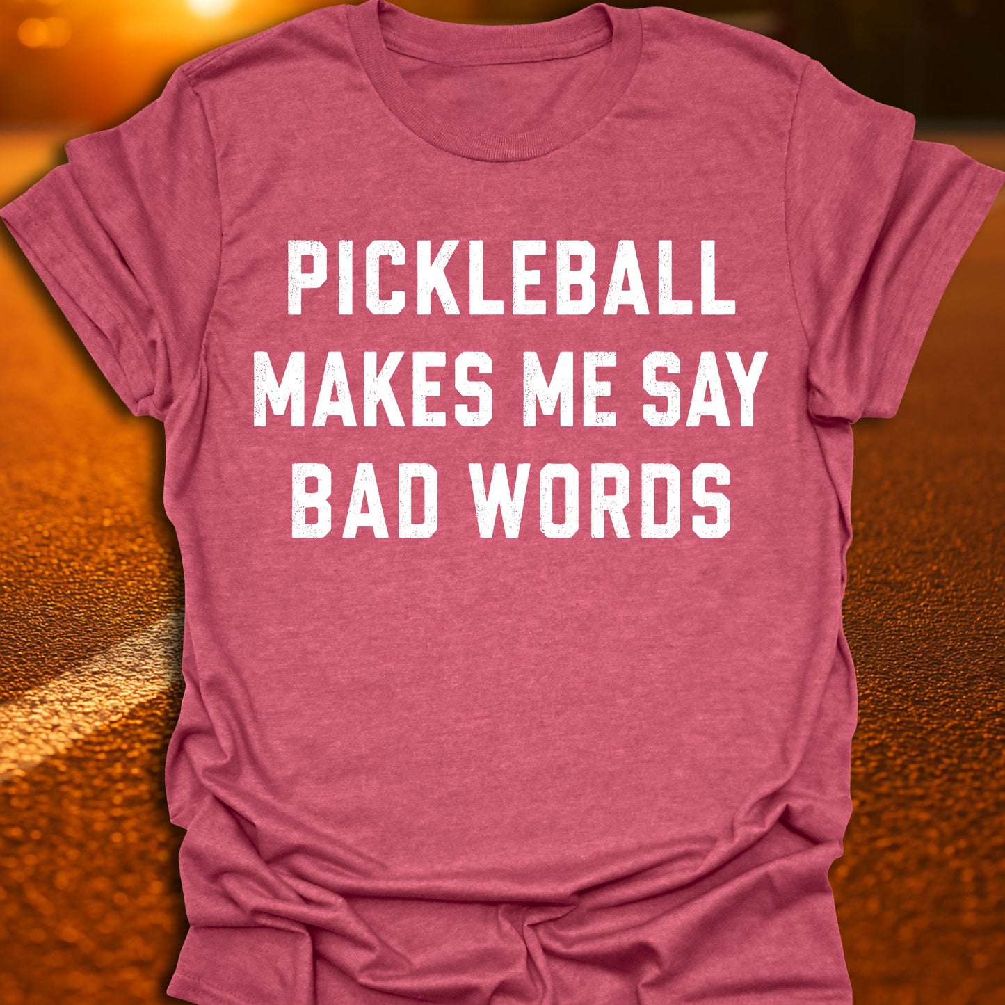 Bad Words Varsity Pickleball T-Shirt