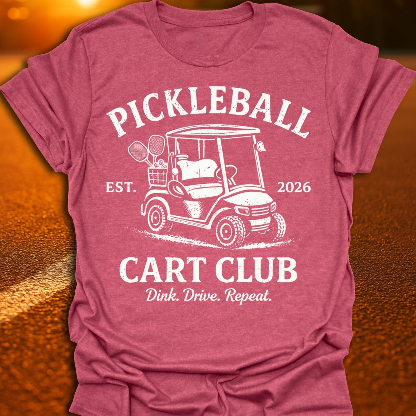 Pickleball Cart Club T-Shirt