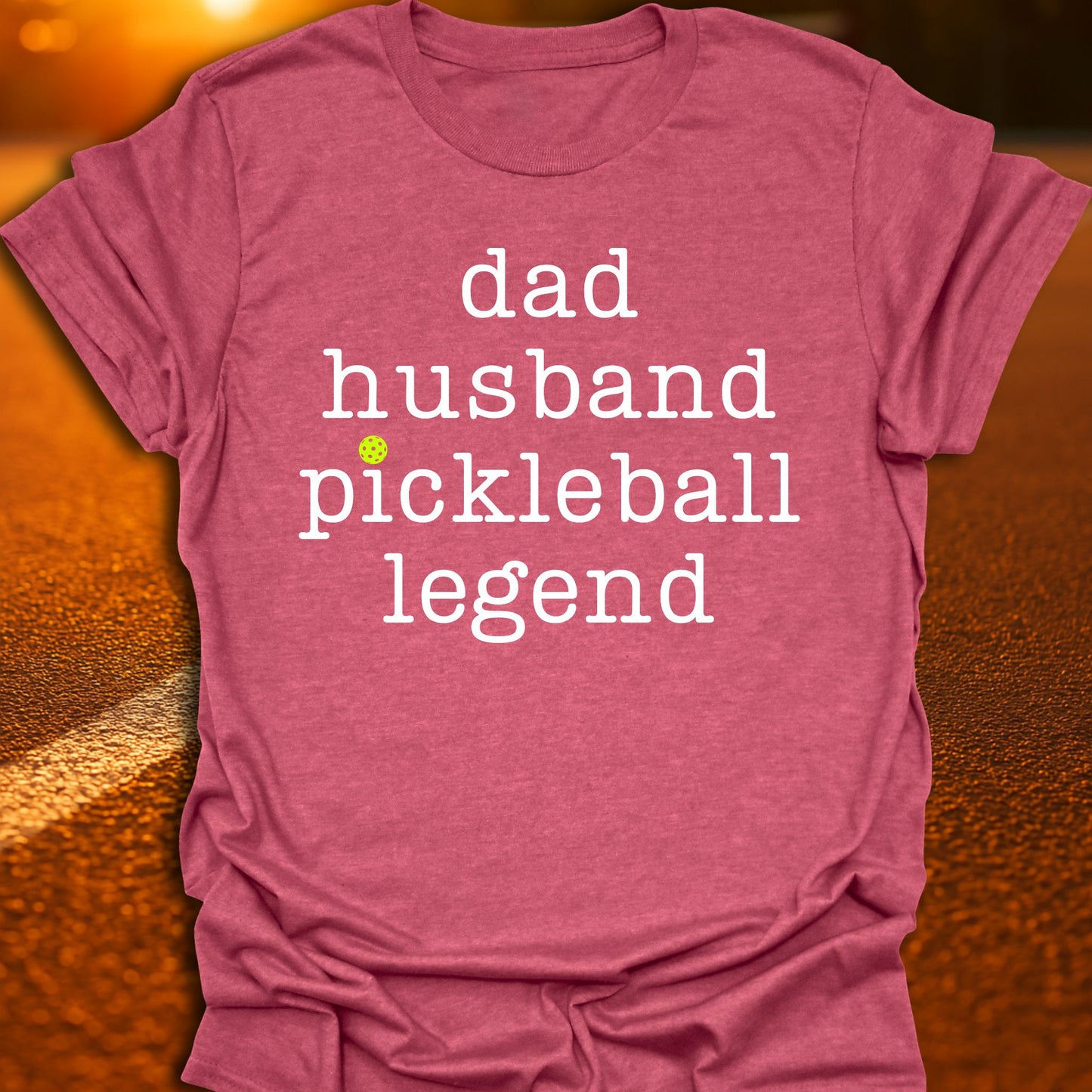 Dad Husband Pickleball Legend T-Shirt