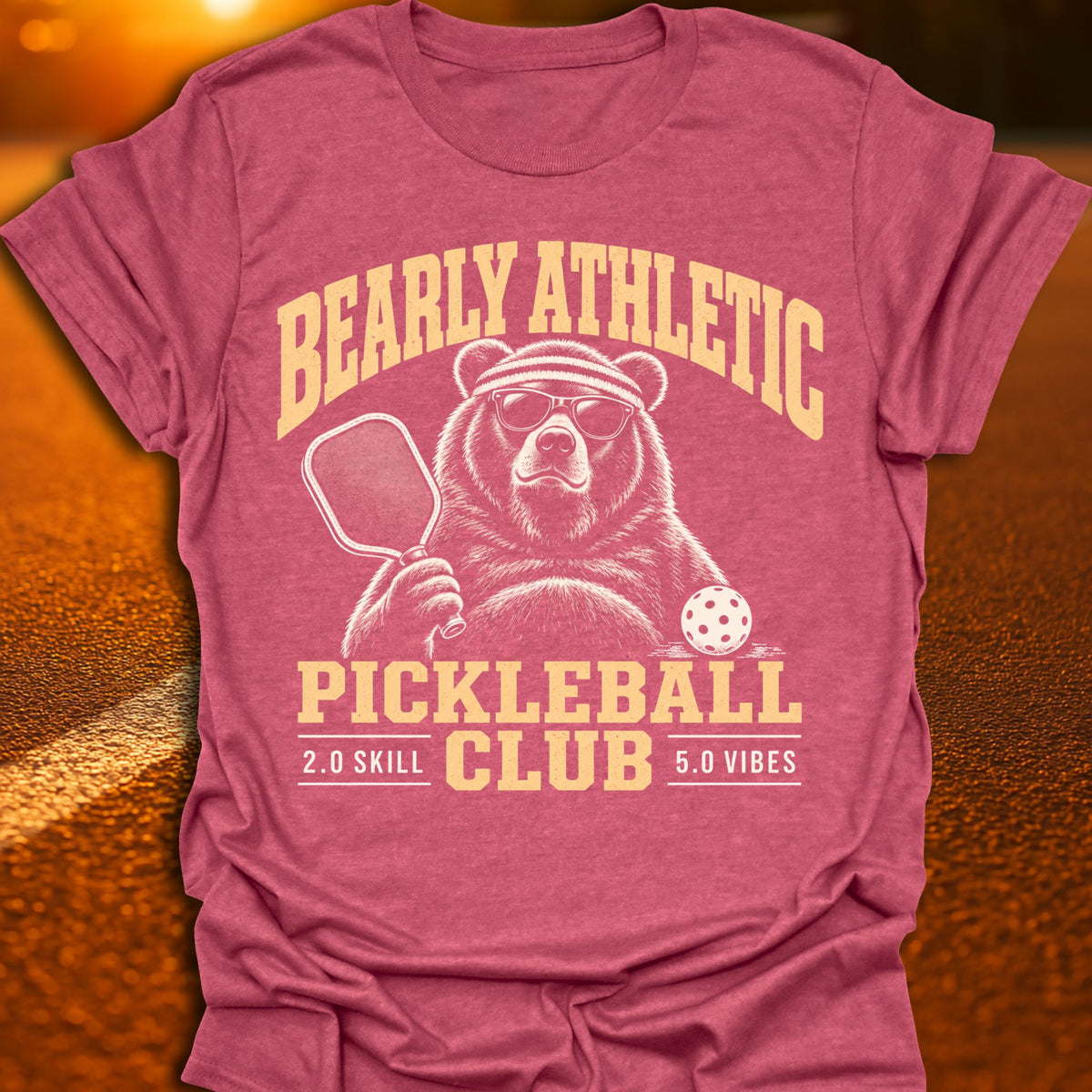 Bearly Athletic Pickleball Club T-Shirt