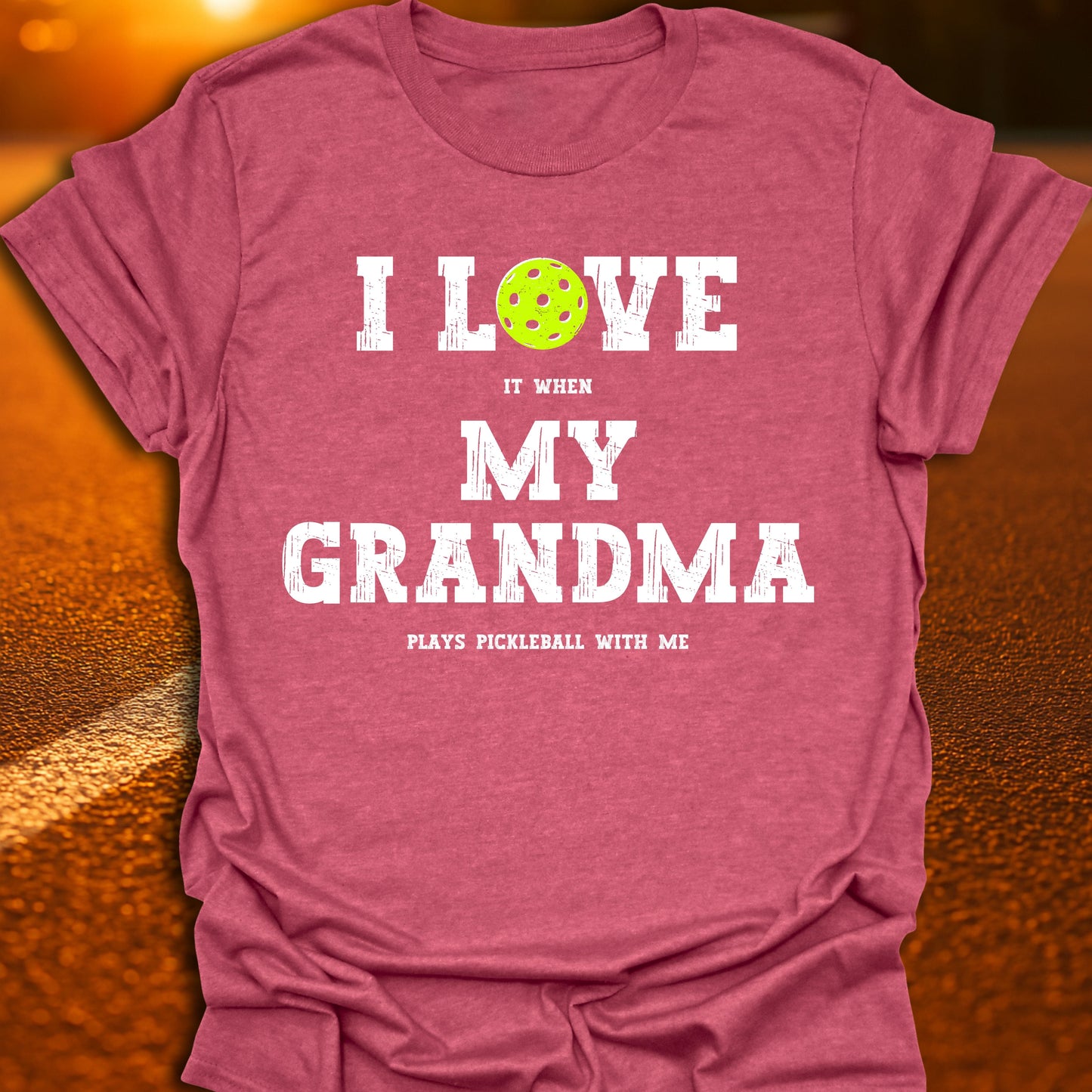 I Love My Grandma Pickleball T-Shirt