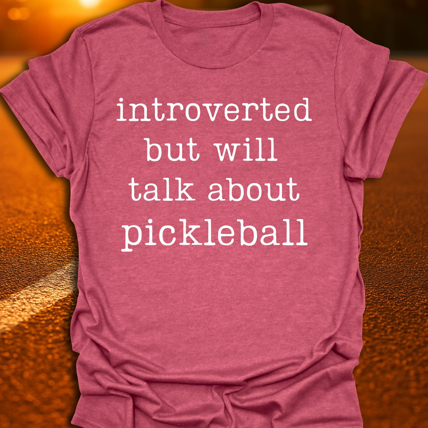 Introverted Pickleball T-Shirt