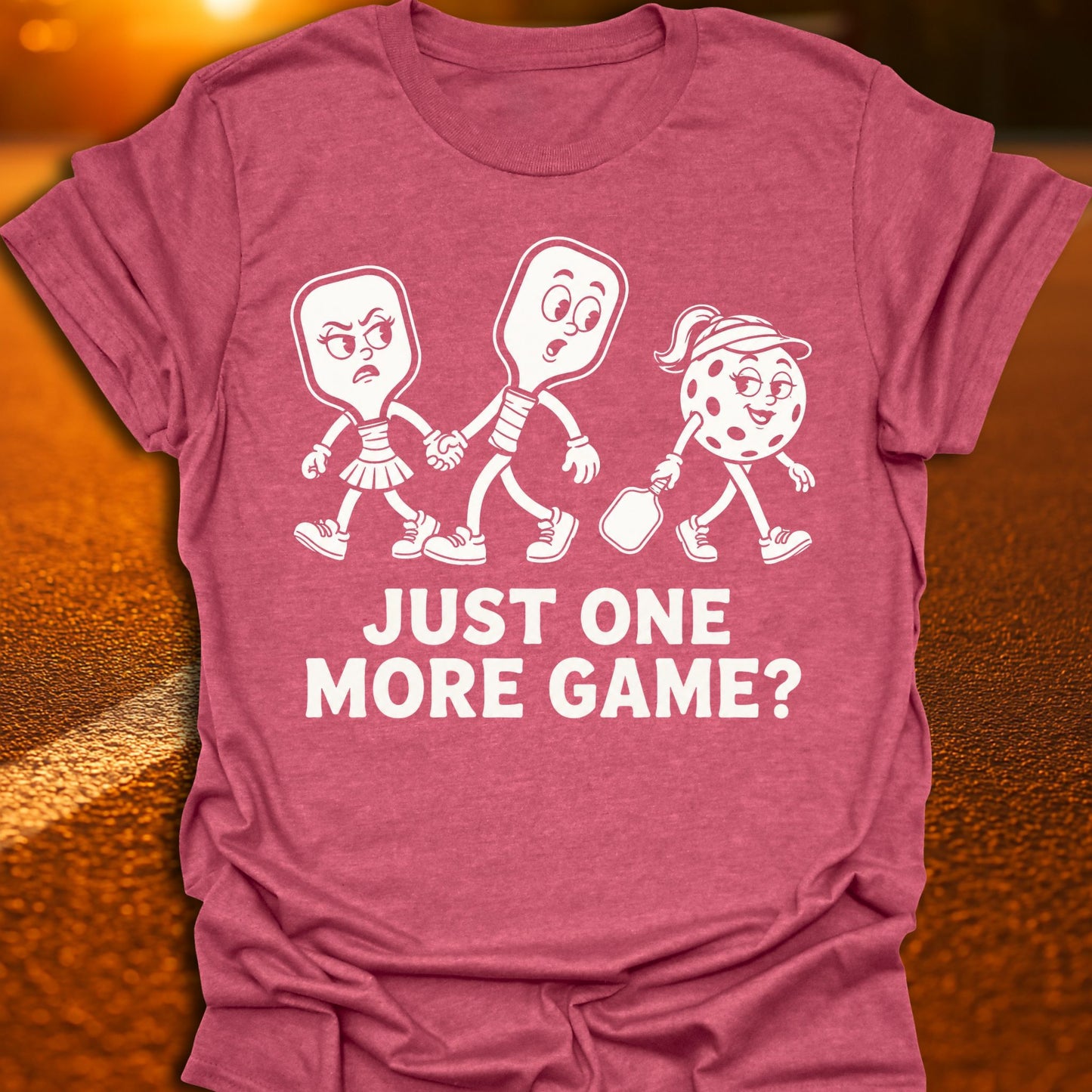Just One More Game Meme Pickleball T-Shirt