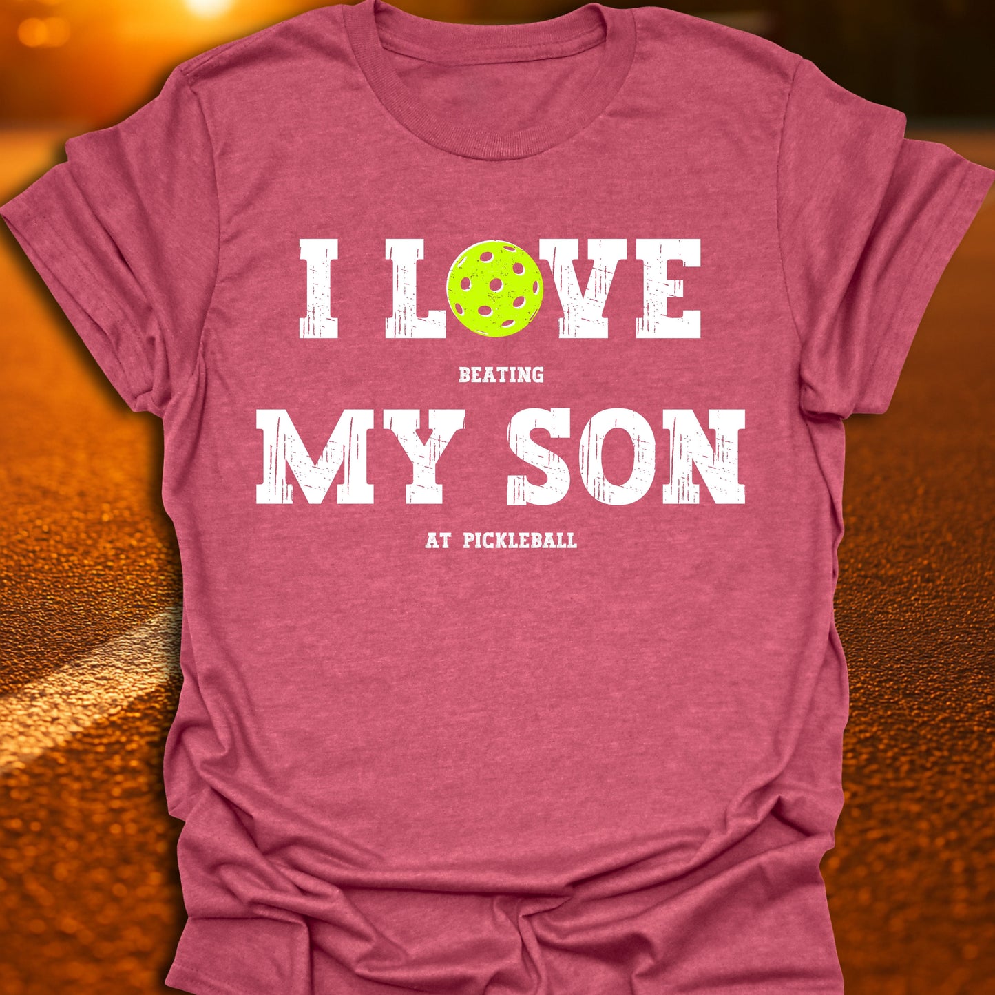 I Love My Son Pickleball T-Shirt