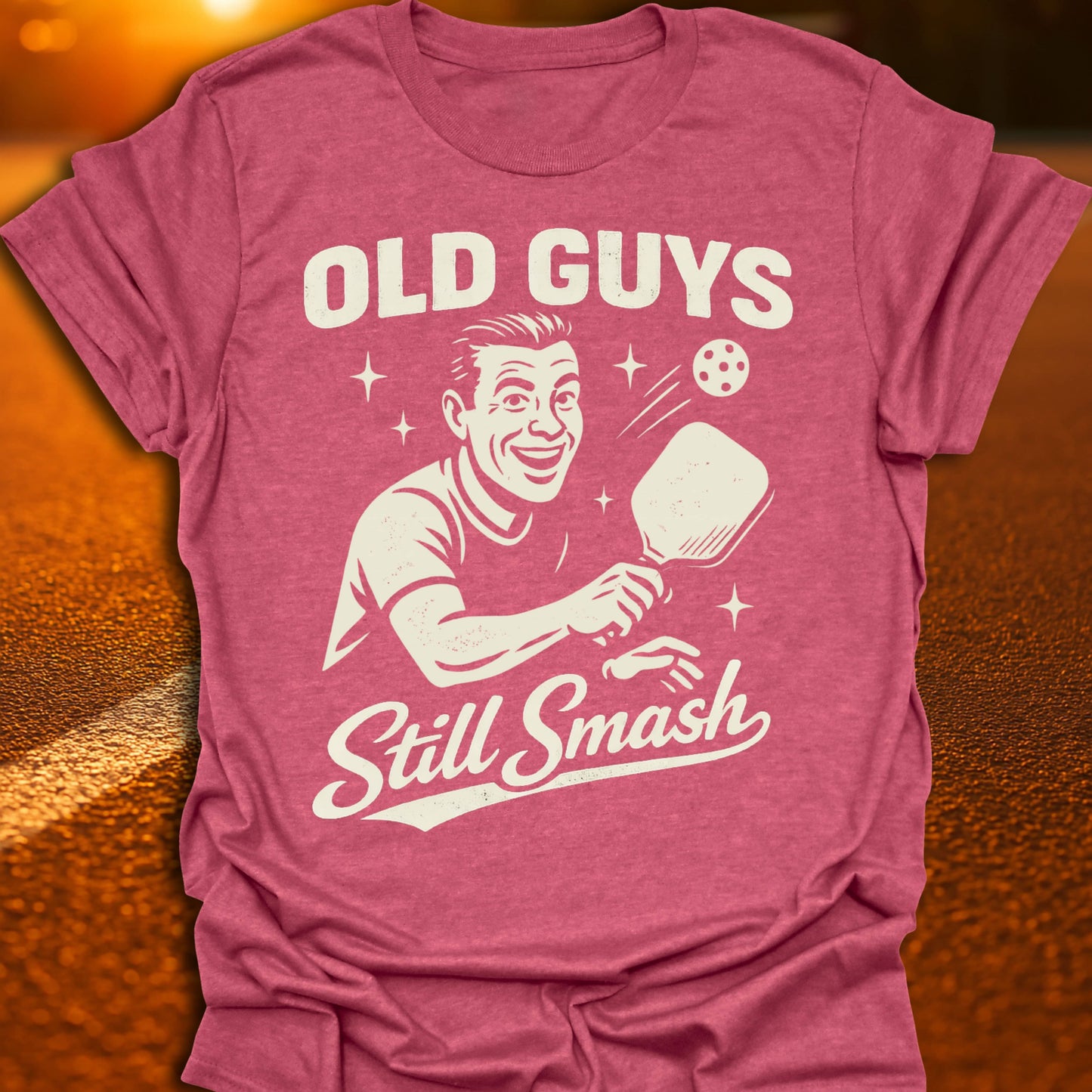 Old Guys Still Smash Pickleball T-Shirt