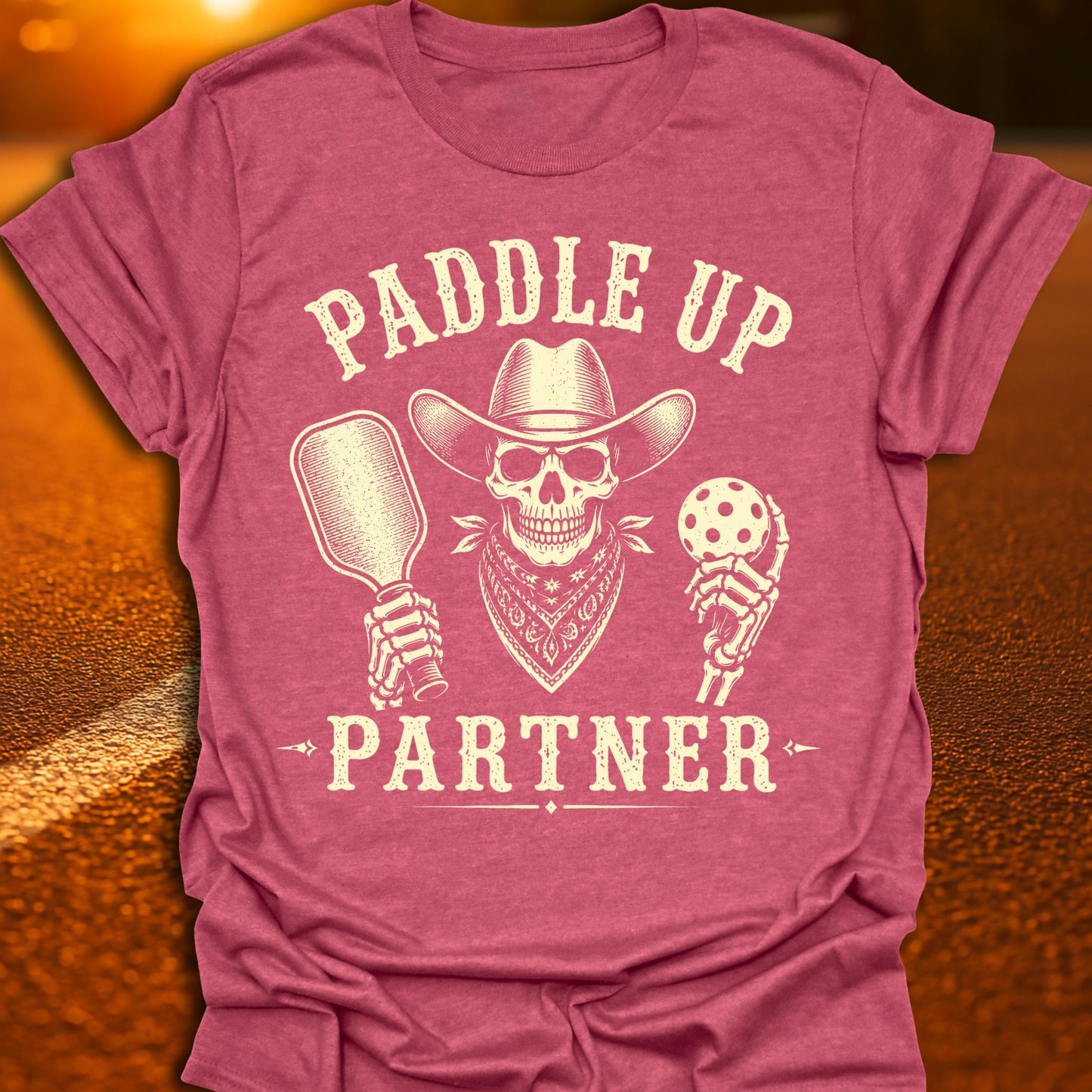 Paddle Up Partner Pickleball T-Shirt