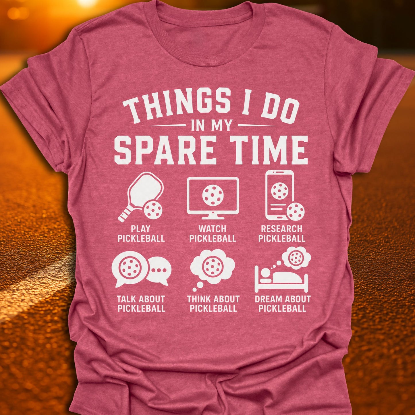 Spare Time Pickleball T-Shirt
