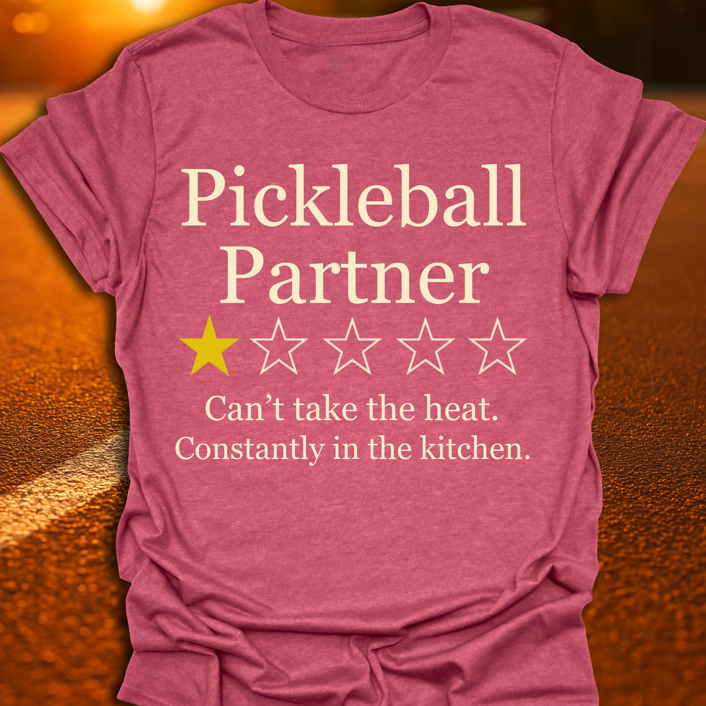 1 Star Pickleball Partner T-Shirt