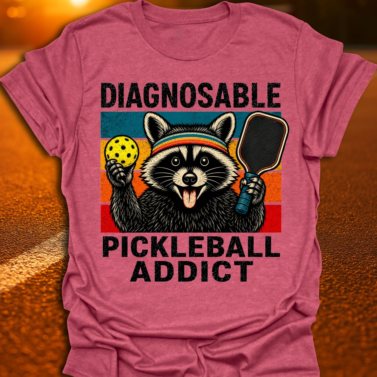 Diagnosable Pickleball Addict T-Shirt