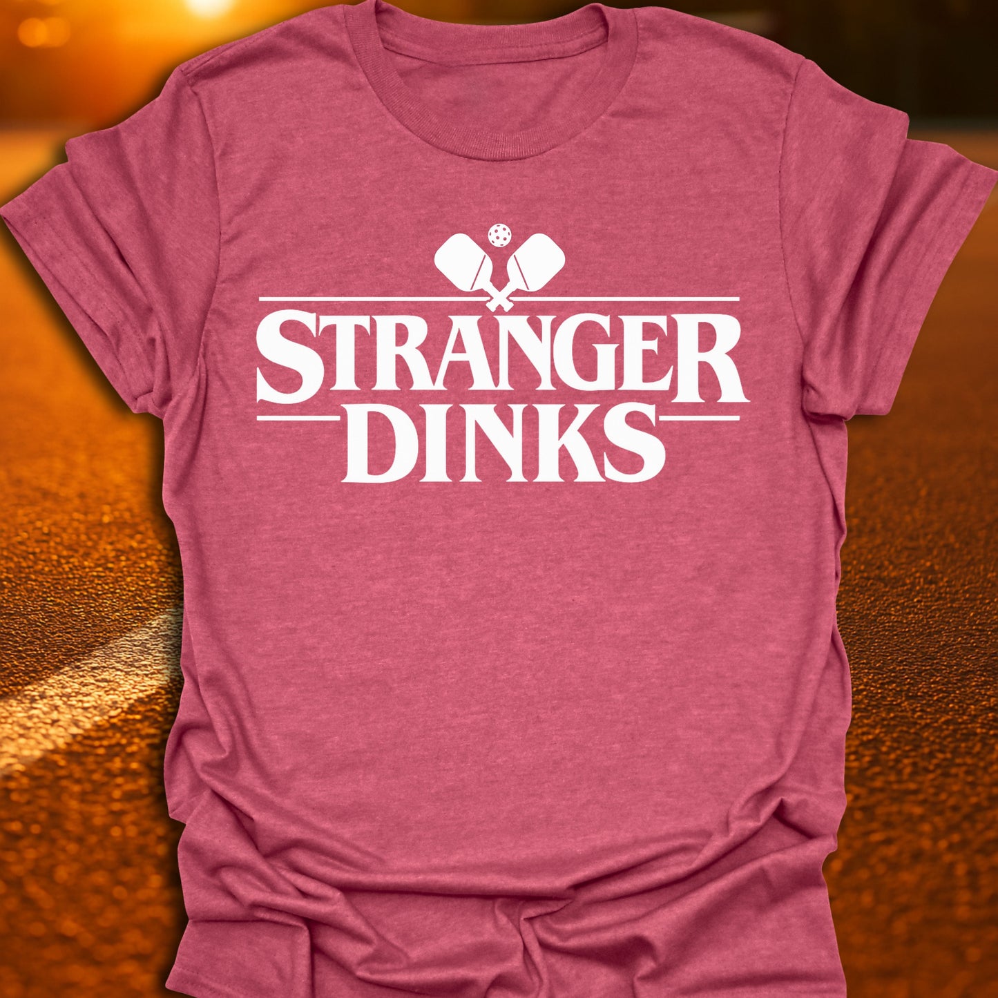 Stranger Dinks Pickleball T-Shirt